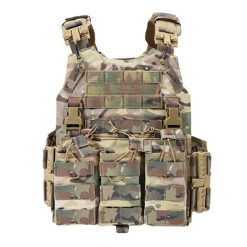 Chaleco Táctico SINAIRSOFT Nylon Molle Multi-camo