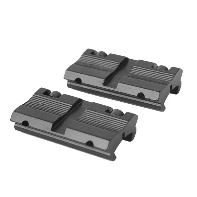 Adaptador de Montura de Anilla 11mm a 20mm para Riel Picatinny
